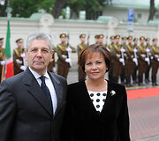 Kra&scaron;to apsaugos ministrė susitiko su su Italijos gynybos ministru Giampaolo Di Paola