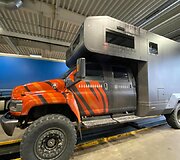 Komandos KREDA kemperis ruo&scaron;iamas kelionei