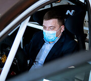 Lenktynininkas Jonas Karklys pristatė naują žiedinių lenktynių automobilį &bdquo;Hyundai i30N TCR&ldquo;