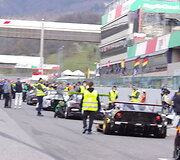 Mugello 12h lenktynės, starto linija