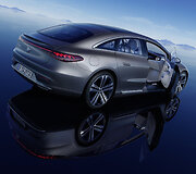 Labai aerodinami&scaron;kas &bdquo;Mercedes-Benz EQS&ldquo;