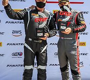 &bdquo;Speed Factory Racing&ldquo;, vadovaujama Daliaus Steponavičiaus, su &bdquo;Porsche 911 GT2 RS Clubsport&ldquo; automobiliu du kartus i&scaron;kovojo vietas ant prizininkų pakylos (A.Rusteika, M.Vergersas)