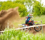 Cross Country varžybų akimirka Kalvarijos trasoje 2020 m. sezonas 