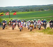 Cross Country varžybų akimirka Kalvarijos trasoje 2020 m. sezonas 