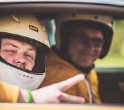 Žilvinas Pekarskas ir Giedrius Žiura nugalėjo  Press Rally 5000+ žurnalistų įskaitoje vairuodami Jaguar F-Type