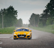 Žilvinas Pekarskas ir Giedrius Žiura nugalėjo  Press Rally 5000+ žurnalistų įskaitoje vairuodami Jaguar F-Type
