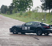 Karolis Rai&scaron;ys ir Justė &Scaron;ataitė nugalėjo  Press Rally 5000+ Sport įskaitoje vairuodami &bdquo;Jaguar F-Type&ldquo;
