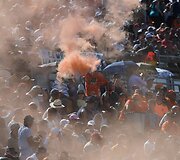 &bdquo;Formulės 1&ldquo; žiūrovai Hungaroringe Vengrijoje