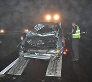 Briedis prie Vilniaus sukėlė masinę avariją