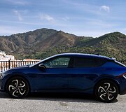 Elektromobilio KIA EV6 testai