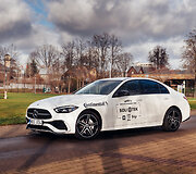 Konkurso &bdquo;Lietuvos metų automobilis 2022&ldquo; nugalėtojas Mercedes Benz C class