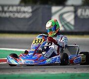 Kajus &Scaron;ik&scaron;nelis Europos kartingų čempionate