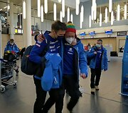 Vaidotas Žala, Saulius Jurgelėnas ir Teltonika racing komanda i&scaron;skrido į Saudo Arabiją