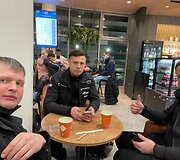 &bdquo;ConnectPay&ldquo; komanda: Vaidotas Pa&scaron;kevičius, Tomas Gužauskas bei Slavomir Volkov 