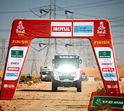 Dakaro ralis, &scaron;e&scaron;tojo greičio ruožo fini&scaron;as 