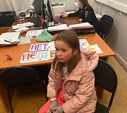 Maskviečių vaikai, uždaryti are&scaron;tinėje už protestą prie&scaron; karą Ukrainoje