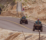 CFMOTO Thunder komandos prie&scaron;paskutinė diena Albanijos ralyje