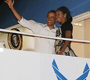 Barackas Obama su &scaron;eima atostogavo Havajuose