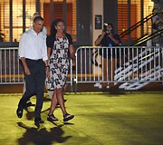 Barackas Obama su &scaron;eima atostogavo Havajuose