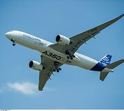 Europinio firmos &bdquo;Airbus&ldquo; lėktuvo A350 pirmasis skrydis