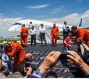 Europinio firmos &bdquo;Airbus&ldquo; lėktuvo A350 pirmasis skrydis