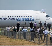 Europinio firmos &bdquo;Airbus&ldquo; lėktuvo A350 pirmasis skrydis