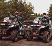 Lietuvių komanda &bdquo;CFMOTO racing team&ldquo;