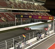 Barselonos 24h series lenktynės, naktiniai vaizdai