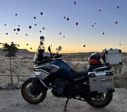 K.Mieliauskas motociklu nuvažiavo 2200 kilometrų per Turkiją ir pasiekė Irako sieną