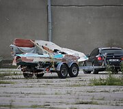Katerio avarija Baltijos jūroje prie Talino