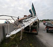 Katerio avarija Baltijos jūroje prie Talino