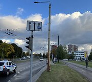 A juosta Justini&scaron;kių gatvėje gali važiuoti tik vie&scaron;asis transportas