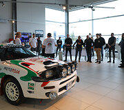 Auto Moto Parko lenktynininkai &bdquo;Rally Legend&ldquo; mes i&scaron;&scaron;ūkį jauniausiam pasaulio ralio čempionui
