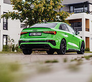 Pretendentas tapti Lietuvos metų automobiliu 2023 m.: Audi RS3 Limousine