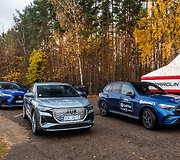 Konkursas &bdquo;Lietuvos metų automobilis 2023 m.&ldquo;, bandymai Plytinės kartodrome