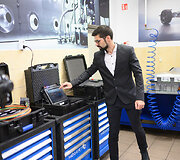 BMW laboratorija Vilniaus automechanikos ir verslo mokykloje