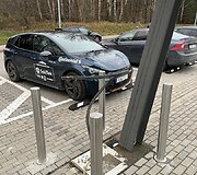 Naujos nemokamo elektromobilių įkrovimo stotelės Vilniuje, Saulėtekio al.
