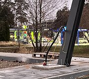 Naujos nemokamo elektromobilių įkrovimo stotelės Vilniuje, Molėtų pl.