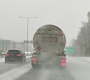 Pūga Lietuvos keliuose: magistralė Kaunas -Vilnius