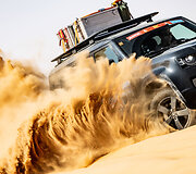 Lietuvos žurnalistų kelionė į Dakaro ralį Saudo Arabijoje &bdquo;Defender": Empty Quarter smėlynai