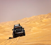 Lietuvos žurnalistų kelionė į Dakaro ralį Saudo Arabijoje &bdquo;Defender": Empty Quarter smėlynai
