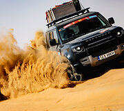Lietuvos žurnalistų kelionė į Dakaro ralį Saudo Arabijoje &bdquo;Defender": Empty Quarter smėlynai