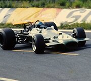 Jacky Ickxas už Brabham vairo 1969-aisiais. (ZANTAFIO56, Wikimedia(CC BY-SA 2.0)