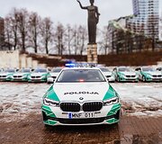 Lietuvos policija įsigijo 12 naujų BMW 530d xDrive automobilių