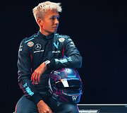 &bdquo;Williams Racing&ldquo; Formulės 1 pilotas Alexas Albonas.