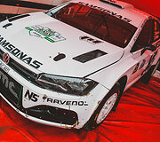 &bdquo;7bet Winter Rally Auk&scaron;taitija&ldquo; techninė zona prie&scaron; startą