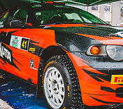 &bdquo;7bet Winter Rally Auk&scaron;taitija&ldquo; techninė zona prie&scaron; startą