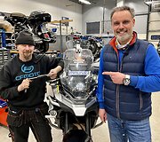 &bdquo;Baltic to Arctic 2&ldquo;: K.Mieliauskas motociklu i&scaron;važiavo į &scaron;iauriausią Europos ta&scaron;ką Nordkapą