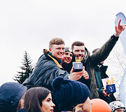  &bdquo;Red Bull Jump & Freeze&ldquo; renginys Vilniuje ant Tauro kalno