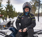 &bdquo;Baltic to Arctic 2&ldquo;: K. Mieliauskas motociklu kirto poliarinį ratą ir papasakojo apie važiavimą &scaron;altyje